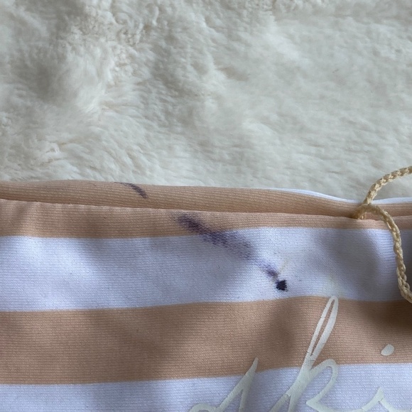 New! Skin by same striped Brazilian string low-rise bikini bottom 14674 - Picture 11 of 11